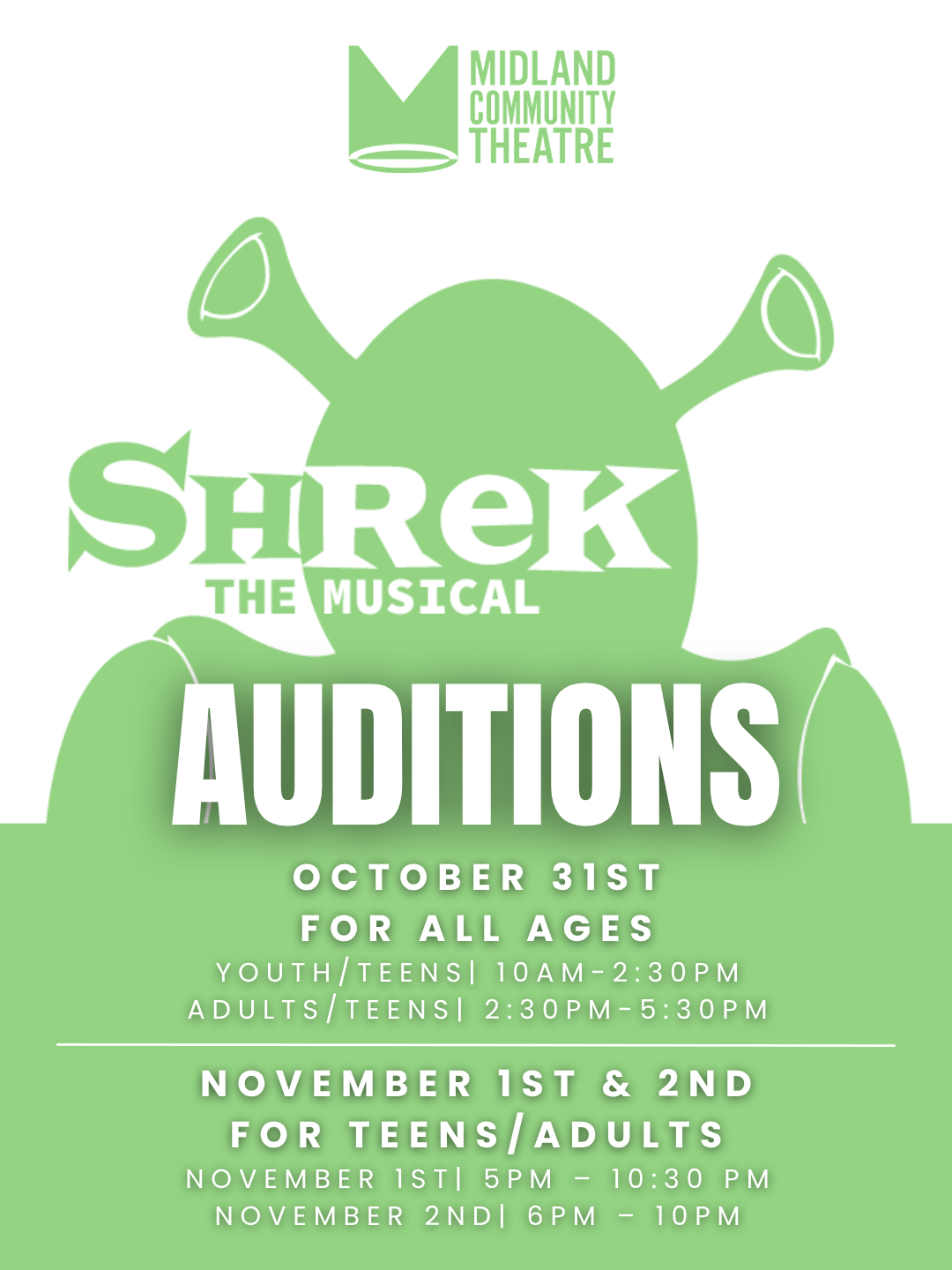 Shrek Auditions